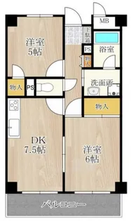 大阪府大阪市東淀川区豊里3丁目【マンション】の間取り
