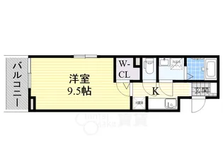 ネオライヴズ岸部【3階】の間取り