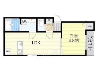 メゾンみけ【3階】の間取り