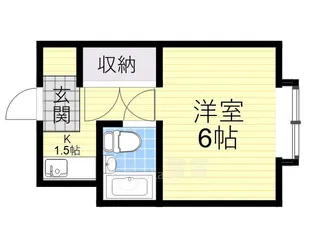 FUJI HOUSE【1階】の間取り