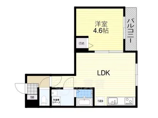 メゾンみけ【2階】の間取り