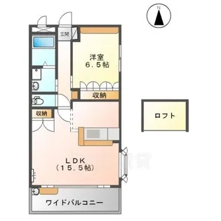 セラヴィ【2階】の間取り