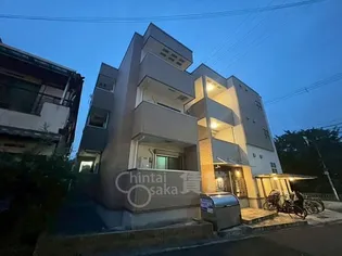 大阪府大阪市東淀川区北江口4丁目【アパート】の外観