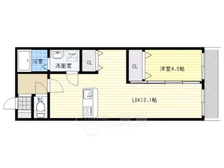 Bellino【3階】の間取り