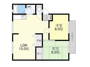 リオラムール2【2階】の間取り
