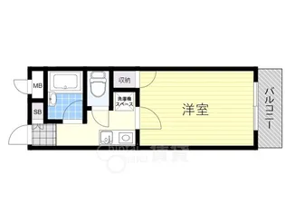 大阪府茨木市中総持寺町【マンション】の間取り