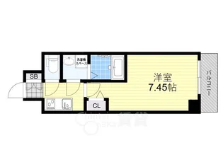 大阪府摂津市正雀本町1丁目【マンション】の間取り