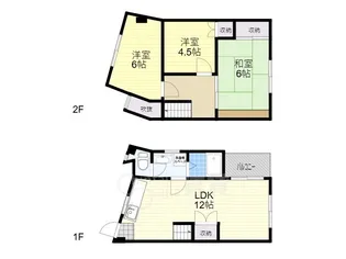 ヴィラ春日丘【2階】の間取り