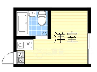 サテライト総持寺【2階】の間取り