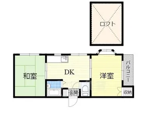 ハイツティアラ【3階】の間取り