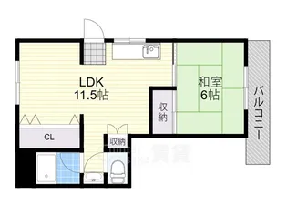 ダイコーハイツ【4階】の間取り