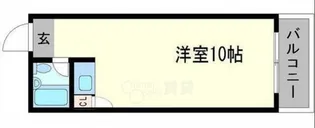 グリーン蛍【3階】の間取り