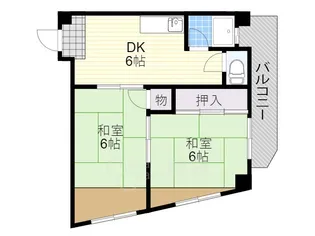 山ノ上ハイツ【3階】の間取り