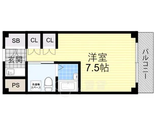 INOVE千里万博公園【3階】の間取り