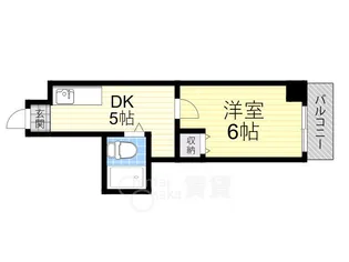 センチュリー新大阪【10階】の間取り
