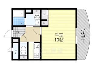 アマンスイート【3階】の間取り