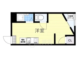 本町ハイツ【1階】の間取り