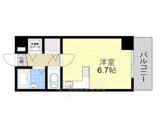 エルコート豊中【2階】の間取り