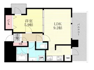 MT FLATS【5階】の間取り