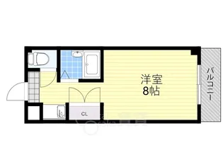 パークハイツ中倉【1階】の間取り