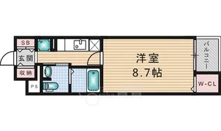 サウスピュア【4階】の間取り