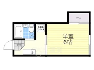 宮山ハイツ【2階】の間取り