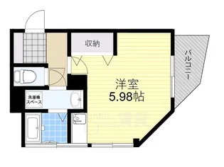 メゾンパーシモン【2階】の間取り