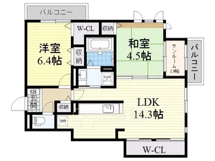 大阪府茨木市橋の内1丁目【アパート】の間取り