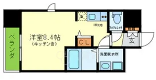 ONLYONE川西小花【8階】の間取り