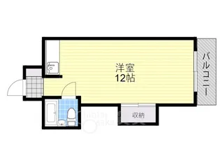 メゾンクレール【2階】の間取り