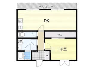VIP新大阪【7階】の間取り