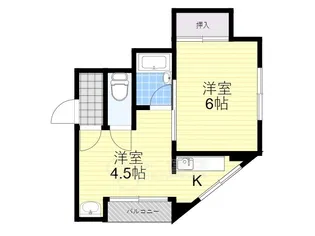 メゾン笹川【3階】の間取り