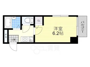 カーサ中村【3階】の間取り