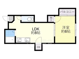 キャロル豊中本町2【2階】の間取り