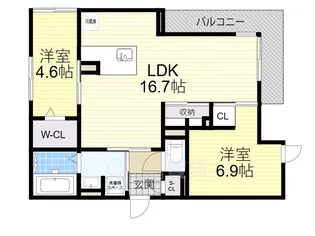 Armojour Soir【2階】の間取り