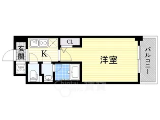 La Douceur南茨木【6階】の間取り