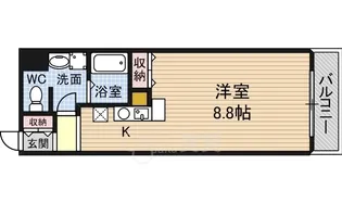 アスリート本町西【4階】の間取り