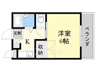 セレント茨木鮎川【2階】の間取り
