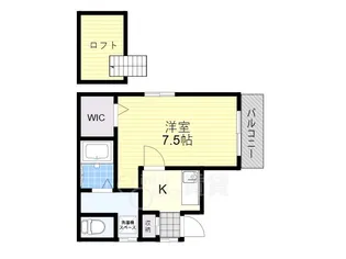 大阪府大阪市東淀川区相川2丁目【アパート】の間取り