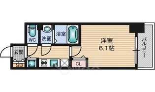 大阪府大阪市東淀川区東中島4丁目【マンション】の間取り
