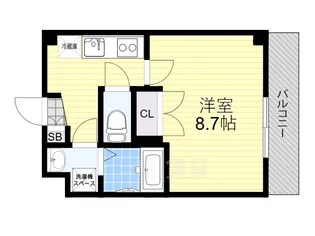 ゆめはうす【1階】の間取り