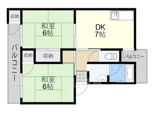 カノープス千里【1階】の間取り