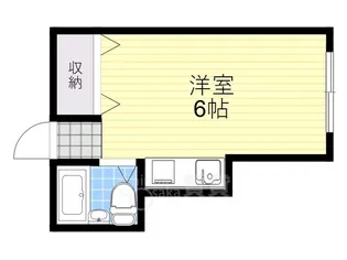 ラハイナ千船【2階】の間取り
