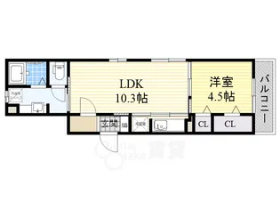 ブライトテラス【3階】の間取り