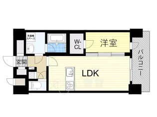 LA GRACE SENBAYASHI【11階】の間取り