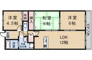 DIO花水木【5階】の間取り