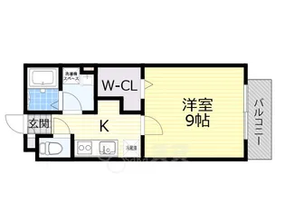 プレミール新稲【1階】の間取り