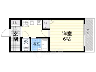 メゾンレッシュ【3階】の間取り