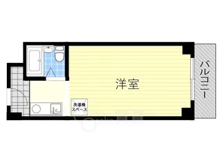 1Rの間取り画像