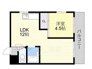 サンハイツ【2階】の間取り